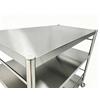 SERVERINGSVAGN SANDRO -EXKLUSIV- - silver/svart, Klassisk, metall/plast (95/88/55cm) - Mömax