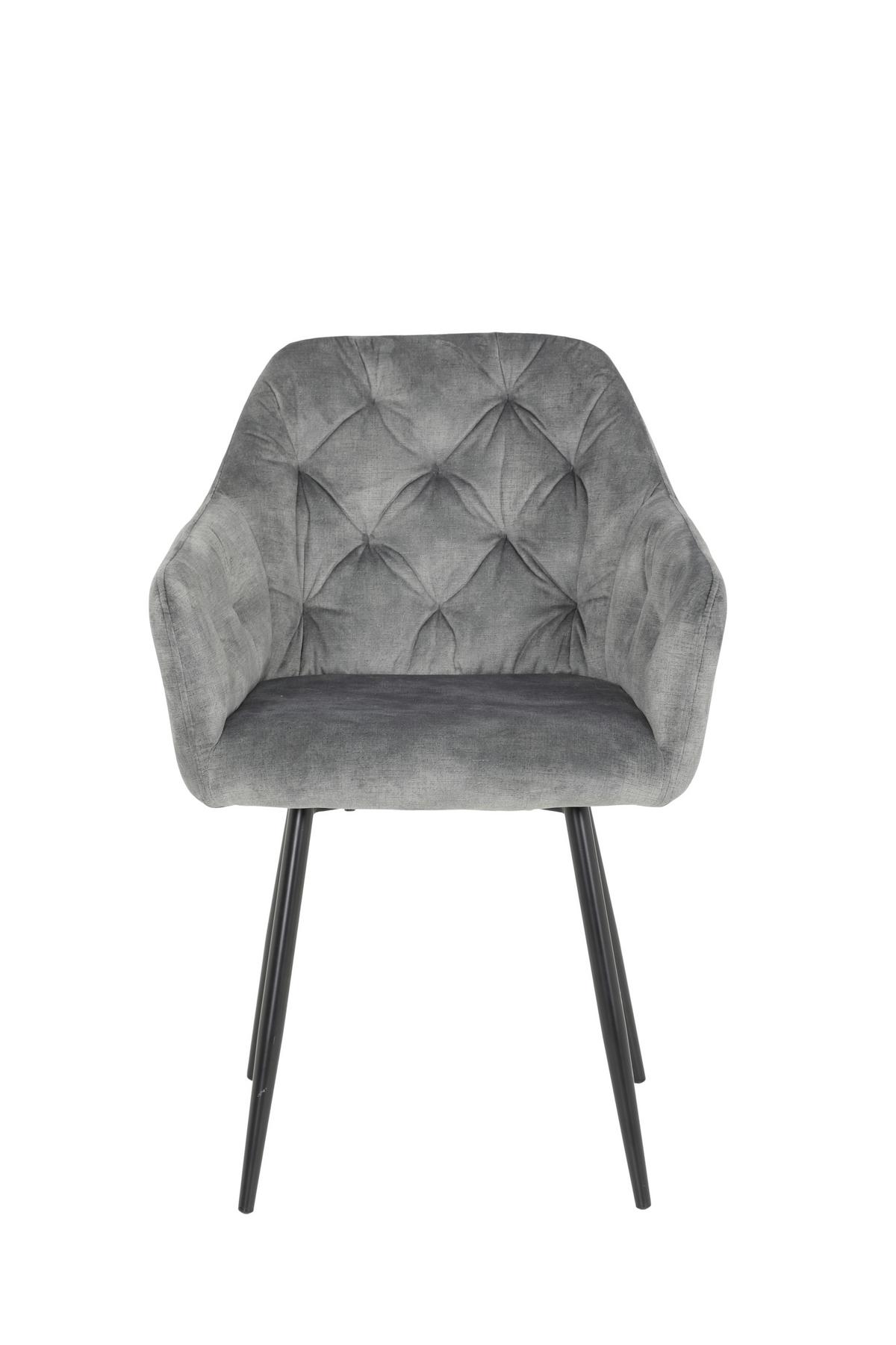 TISCHGRUPPE CLEO I G - Alteiche/Grau, MODERN, Holzwerkstoff/Textil (140/76/90cm) - P & B