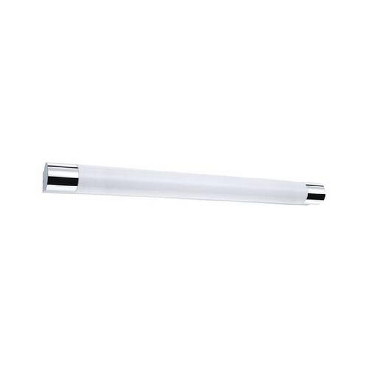 Wandleuchte Orgon Weiß/Chromfarben max. 10,5 W - Chromfarben/Weiß, Basics, Kunststoff/Metall (6,0cm) - Paulmann