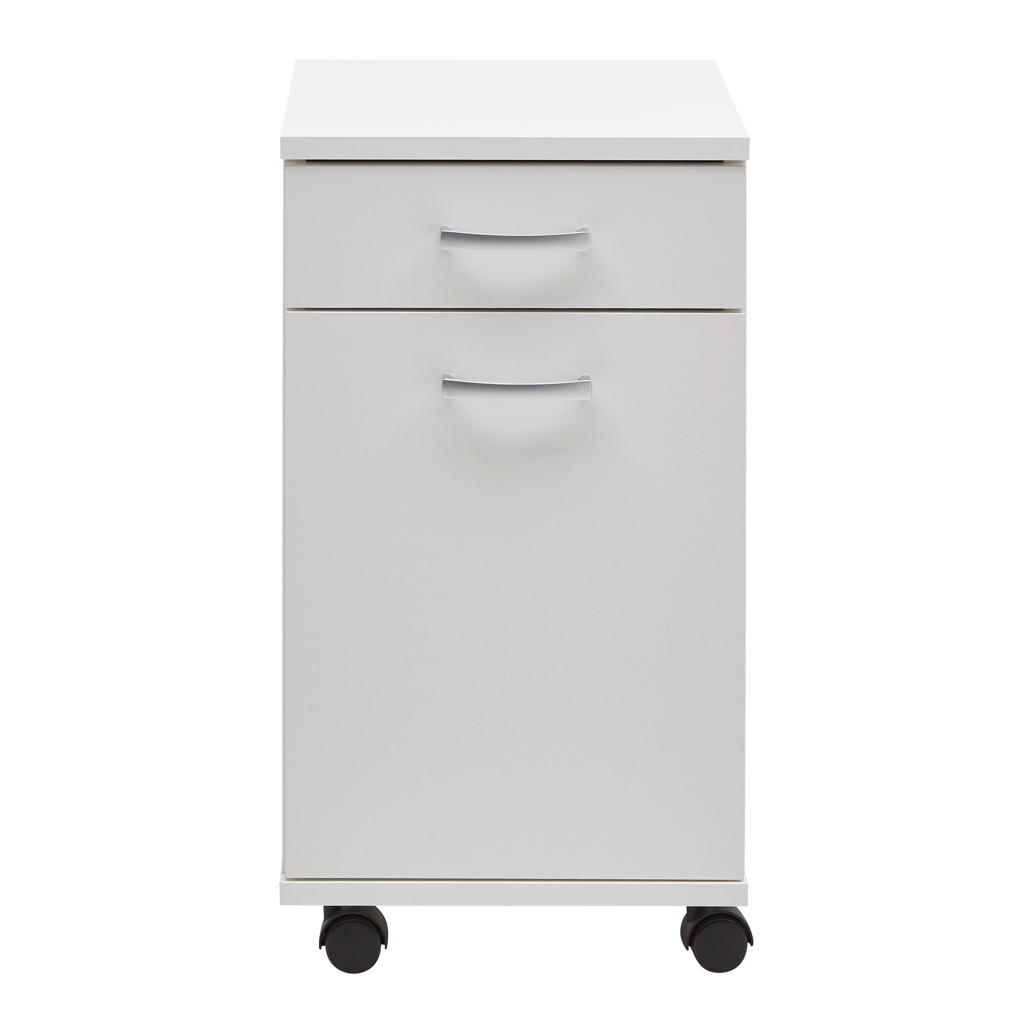 RULLHURTS CAORLE - vit, Klassisk, trämaterial/plast (33/59/38cm) - Mömax