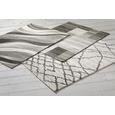 Webteppich Tina ca. 80x150cm - Anthrazit/Creme, KONVENTIONELL, Textil (80/150cm)
