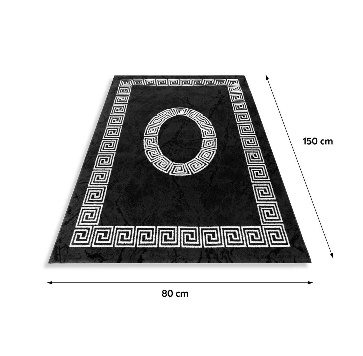 Tkana Preproga Plus, Rdeča/bela Ca. 80x150cm - rdeča/bela, Design, tekstil (80/150cm) - Novel
