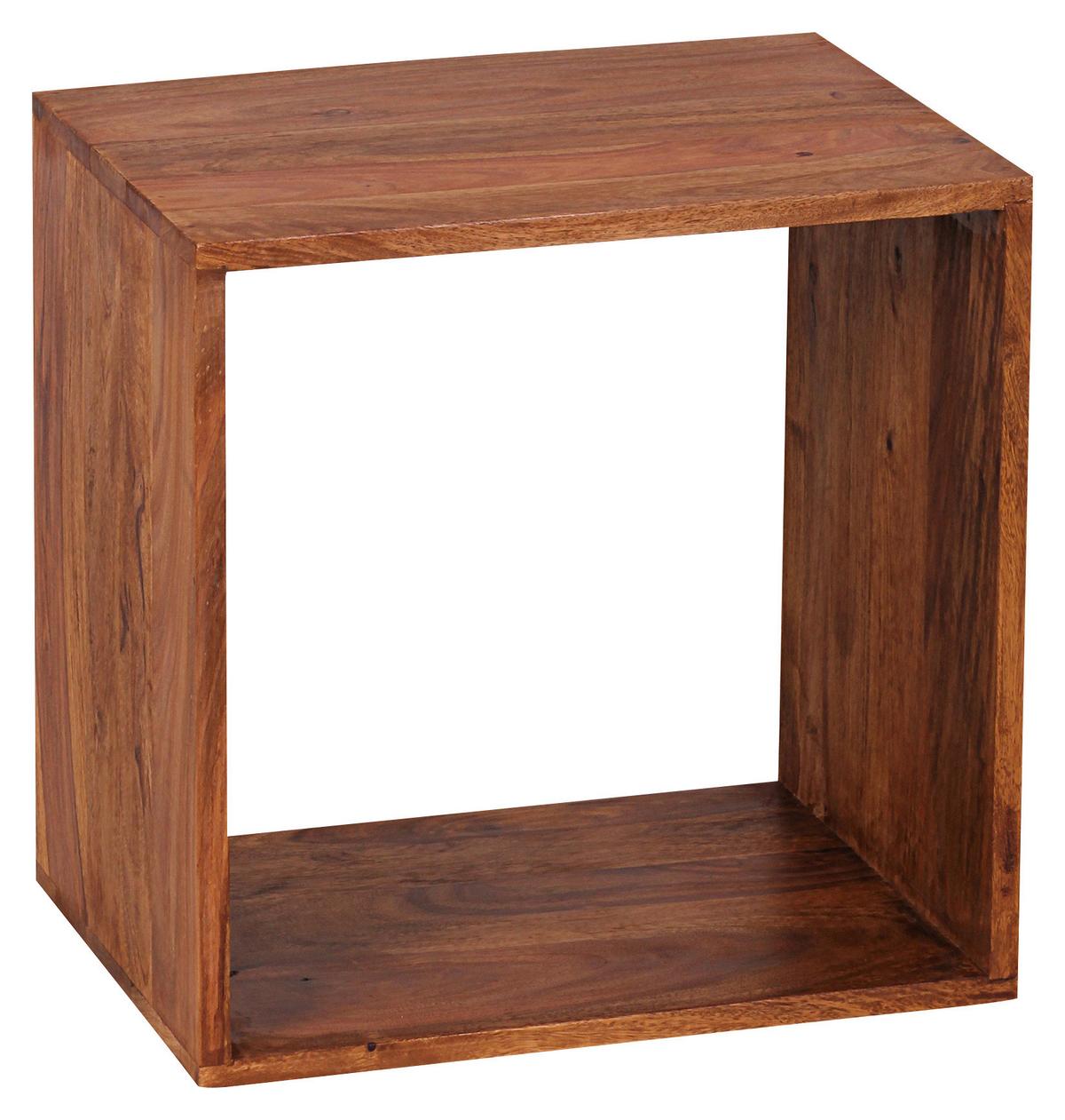 Regal Mumbai aus Sheesham - Sheeshamfarben, MODERN, Holz (43,5/43,5/33cm) - MID.YOU