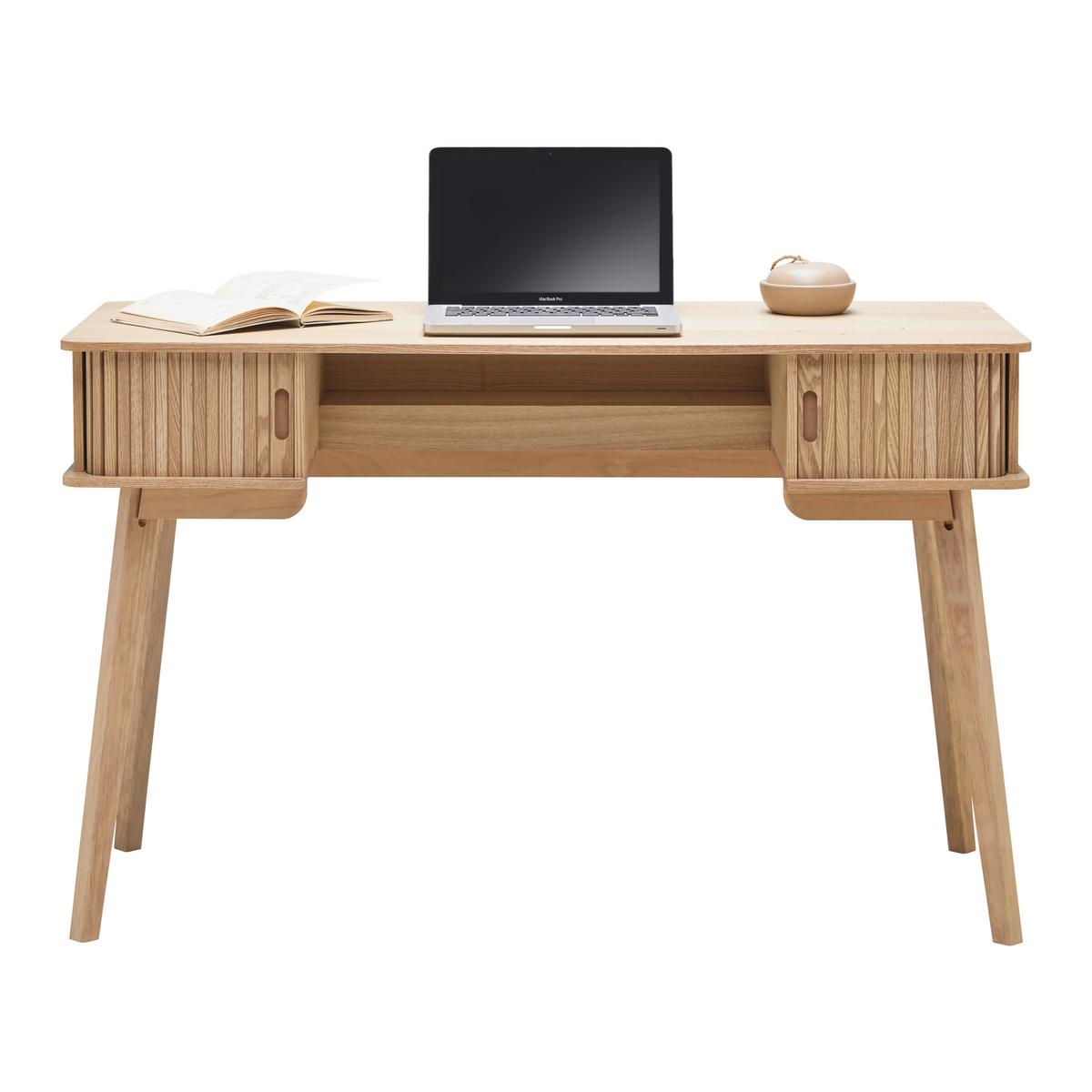 Schreibtisch Skandy Naturfarben - Naturfarben, MODERN, Holz/Holzwerkstoff (120/75/48cm) - Premium Living