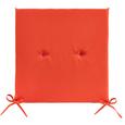 Stuhlkissen Smokey ca. 40x2,5x40cm - Orange, Textil (40/2,5/40cm) - MÖMAX modern living