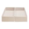FÖRVARINGSLÅDOR SET LOUIS - 2PCS - beige, Modern, papper/textil (40/10.5/21cm) - Mömax