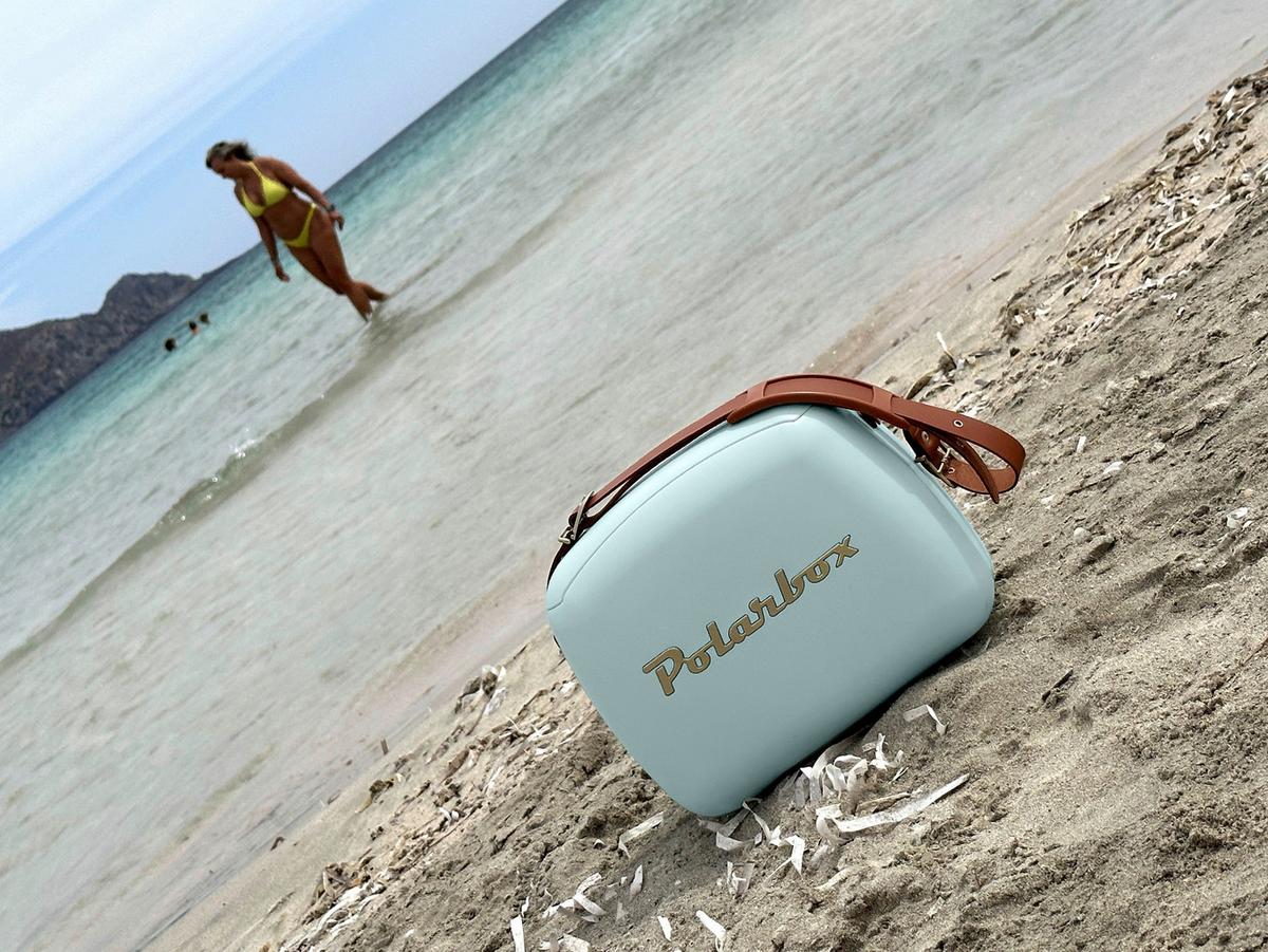 Kühltasche Polarbox Hellblau, 6 Liter - Hellblau, MODERN, Kunststoff (30,3/18/24,2cm) - Polarbox