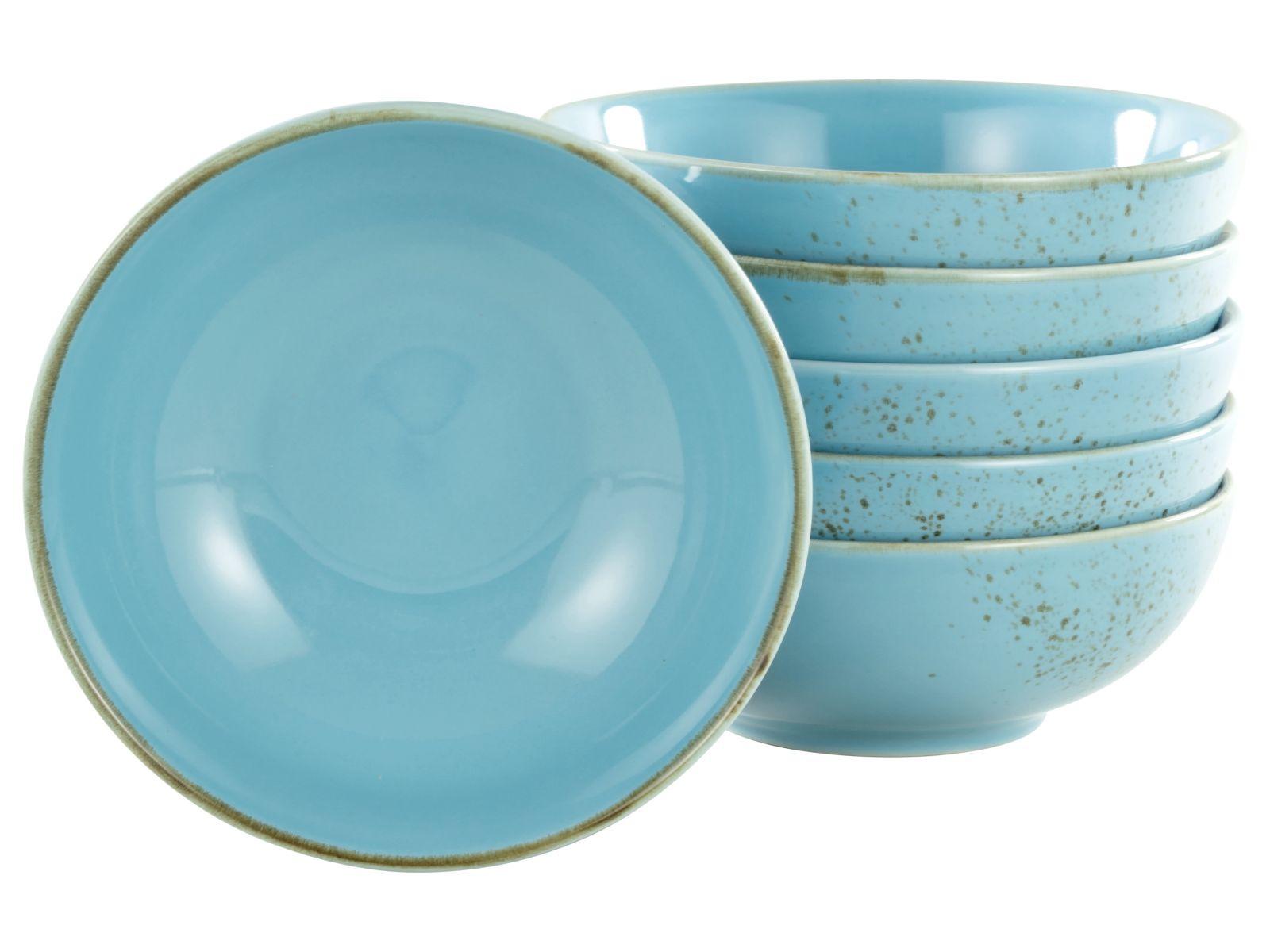 Set Posod Blue, 6-Delni - svetlo modra, Trend, keramika (16,5cm) - Creatable