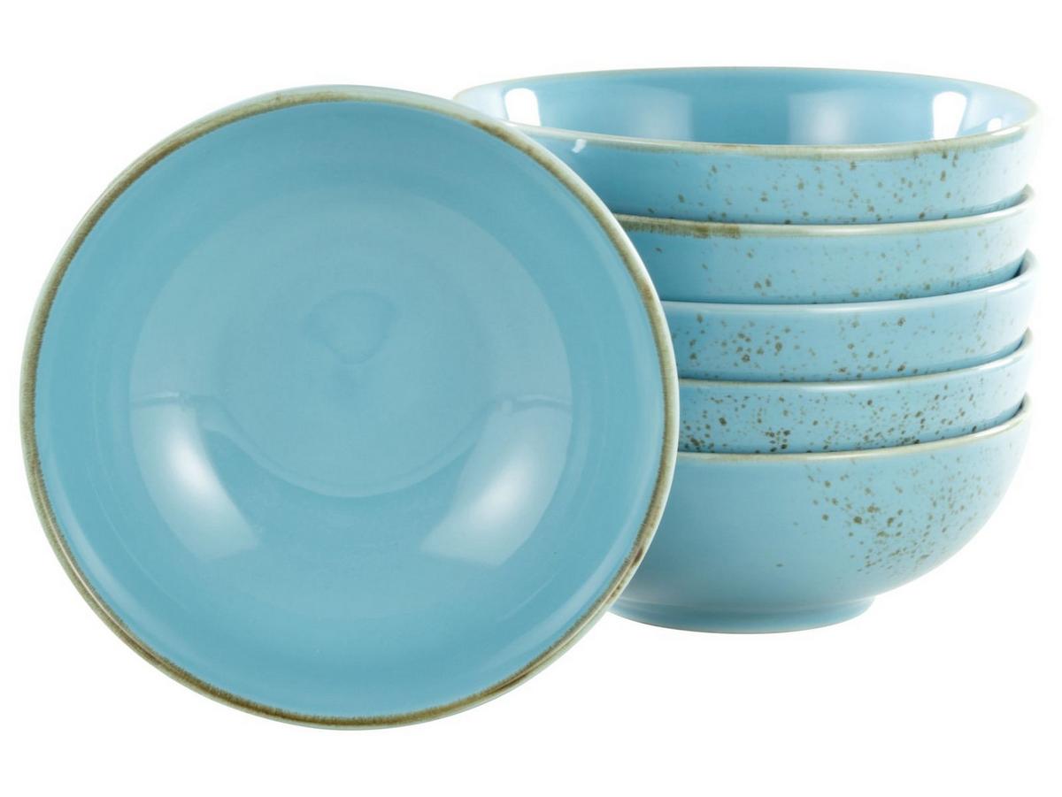 Set Posod Blue, 6-Delni - svetlo modra, Trend, keramika (16,5cm) - Creatable