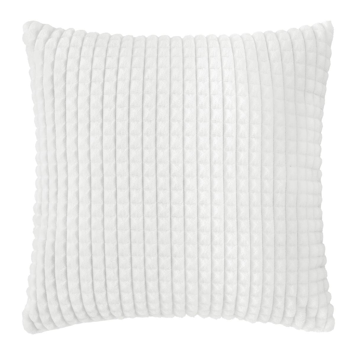 Zierkissen Mounti Weiss ca. 45x45cm - Weiss, Modern (45/45cm) - Modern Living
