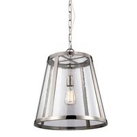 Viseća Svjetiljka Harrow Fe-Harrow-P-M - boje nikla, Natur, staklo/metal (40.6/58.4cm) - Elstead Lighting