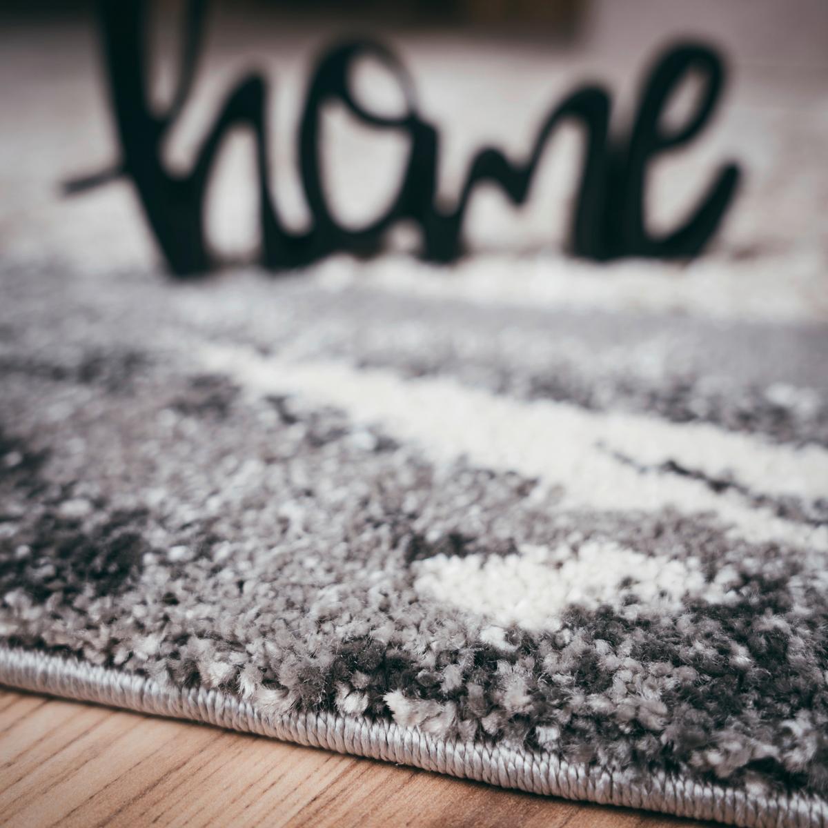 FLACHWEBETEPPICH MY FRISCO 284 - Grau, Basics, Textil (80/150cm)