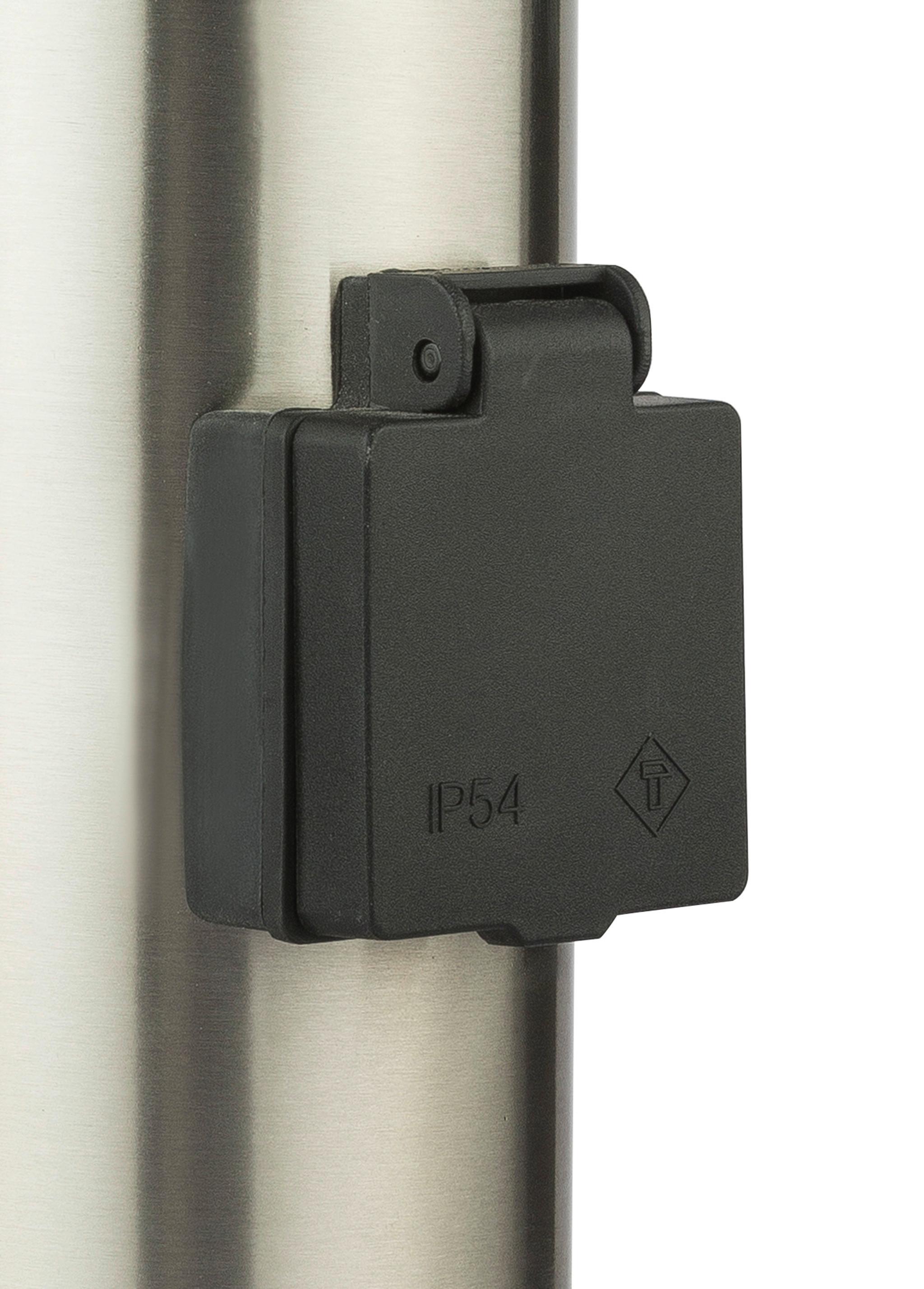 Außenleuchte Boston 1 max. 60 Watt - Opal, Basics, Kunststoff/Metall (13,1qm) - Globo