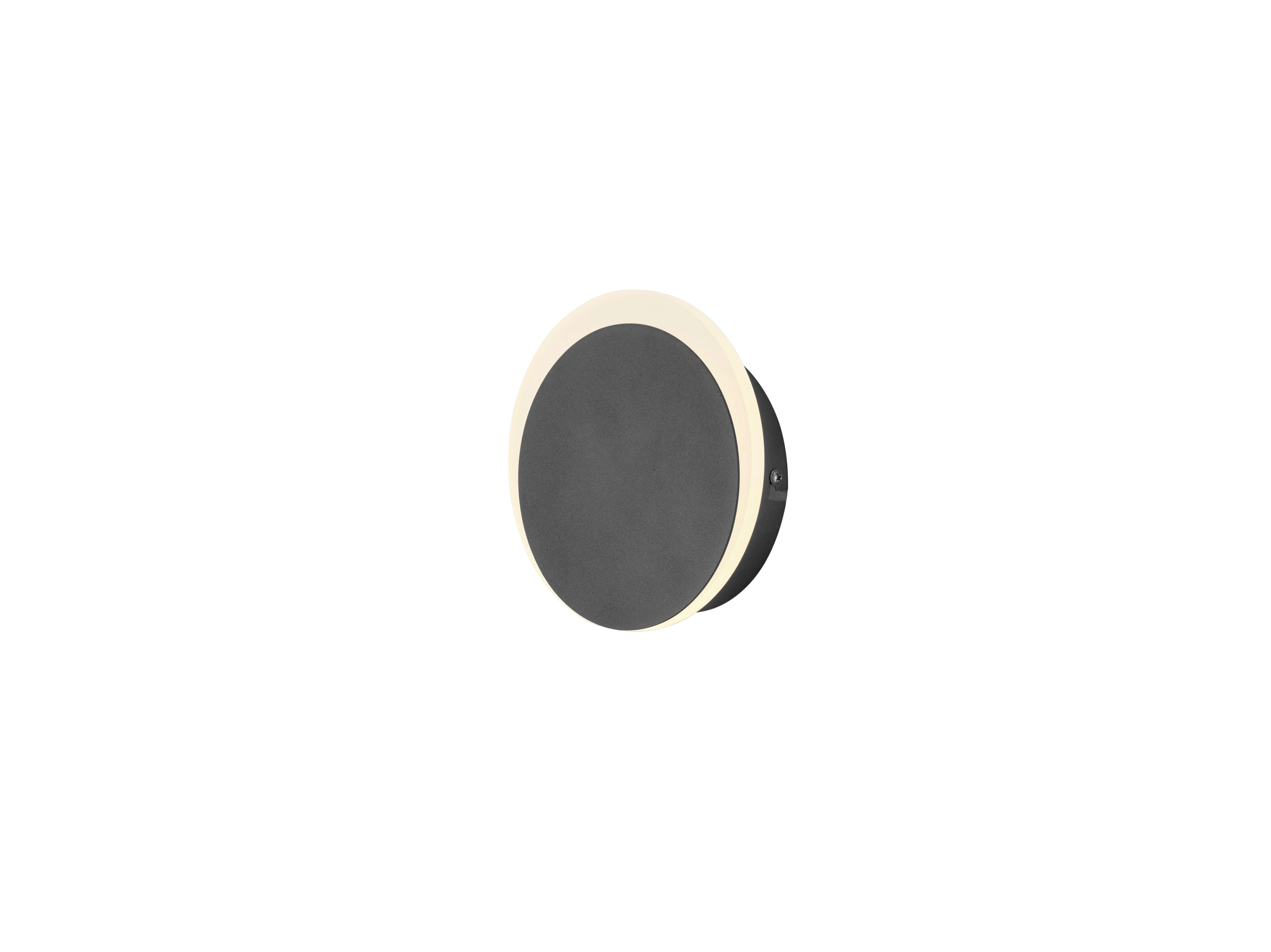 KINKIET LED 40285/1-06 - czarny, Basics, metal (15cm) - Hell