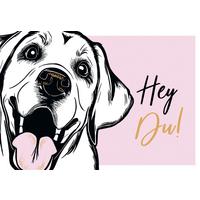 Postkarte Edelschwarz Multicolor - Basics, Papier (17,5/12cm)