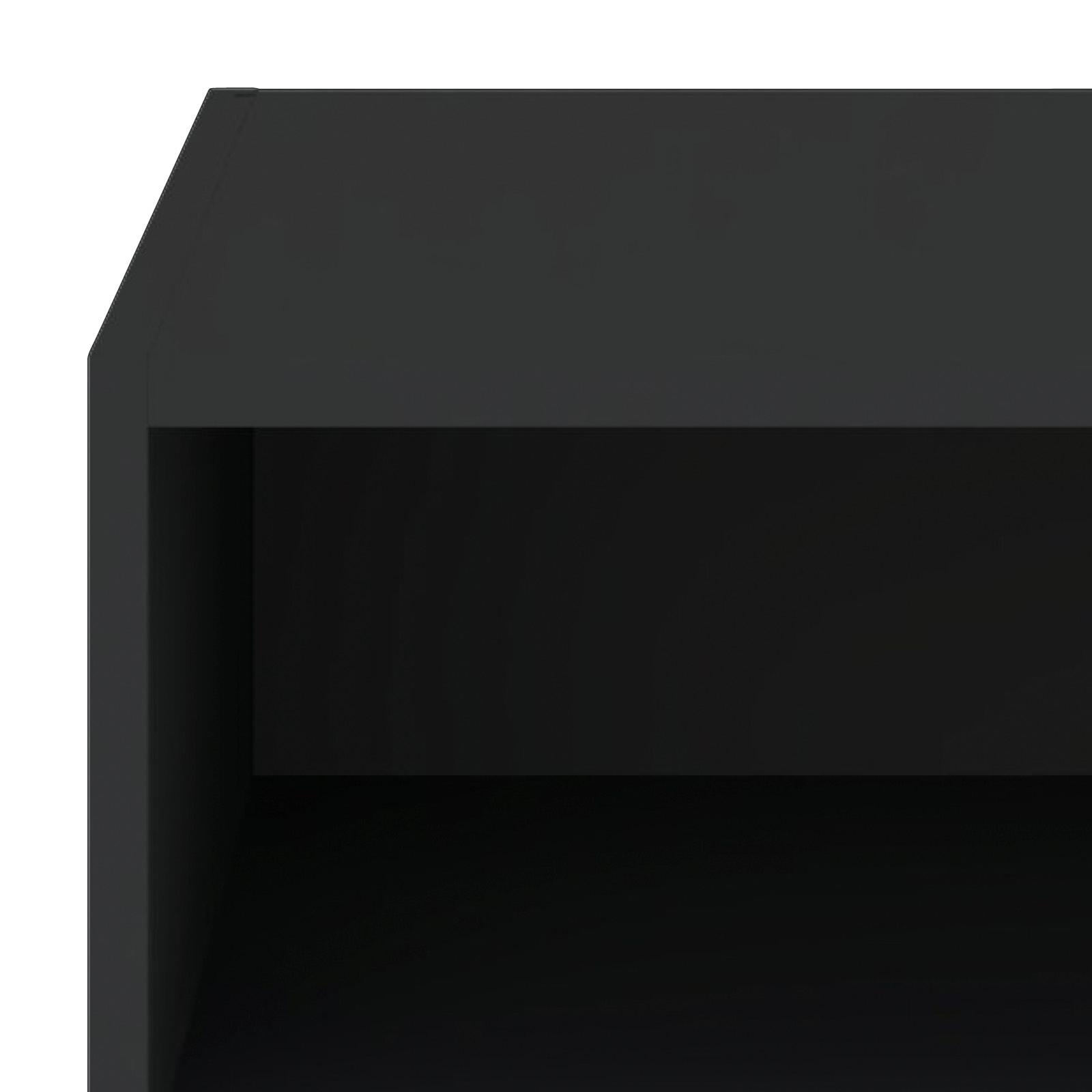 Etajeră UNIT-ELEMENTS MINI - antracit, Modern, material pe bază de lemn (91,2/44,8/40cm) - Ondega