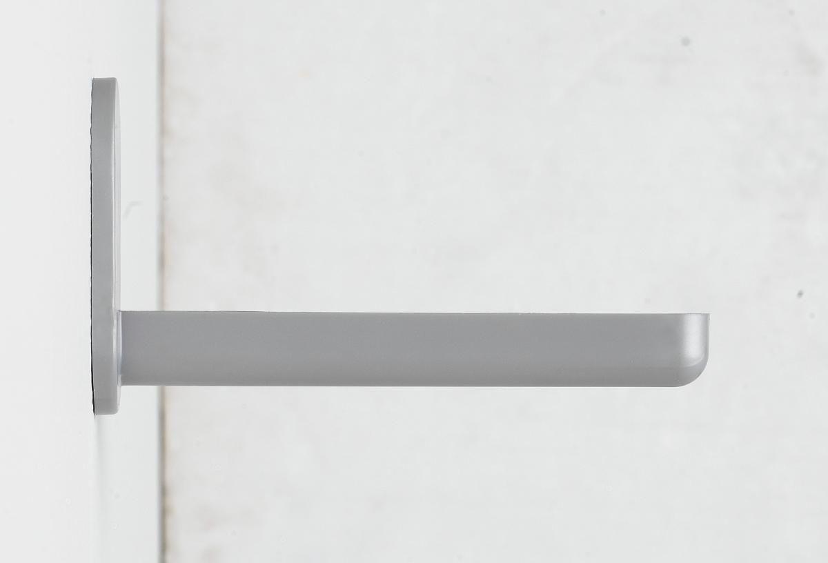 Suport raft 2/1 Pinocchio - argintiu, metal (16cm) - Modern Living