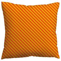 Kissenbezug Woven Satin Gelb/Rot ca. 40x40cm - Gelb/Rot, Basics, Textil (40/40cm) - Schlafgut