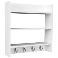 Gewürzregal Esilo ca. 60x60x15 cm Weiß - Weiß, Design, Holzwerkstoff (60/60/15cm) - MID.YOU