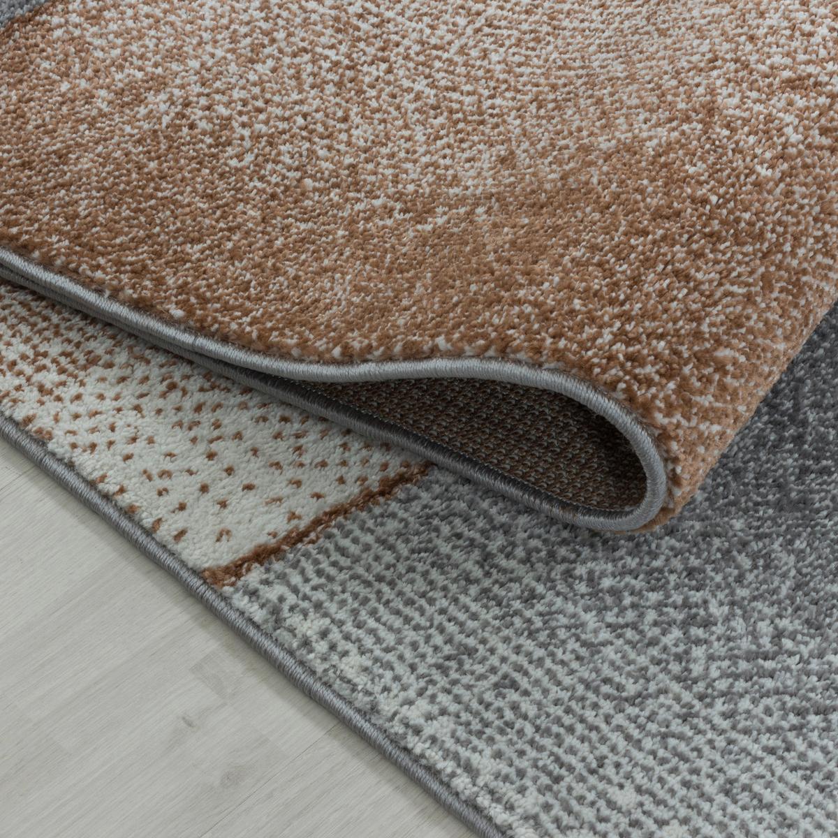 Hochflorteppich Rio Kupferfarben ca. 140x200cm - Kupferfarben, Basics, Textil (140/200cm)