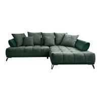 Coltar LARGO N - verde închis, Modern, textil (262/184cm) - Modern Living