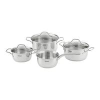 Kochtopfset Tefal-Intuition Edelstahlfarben, 7-tlg. - Edelstahlfarben, KONVENTIONELL, Metall (30/18,5/54cm) - Tefal