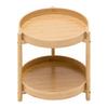 SIDOBORD VIVA -SB- - naturfärgad, Natur, trämaterial/naturmaterial (42,5/47cm) - Mömax