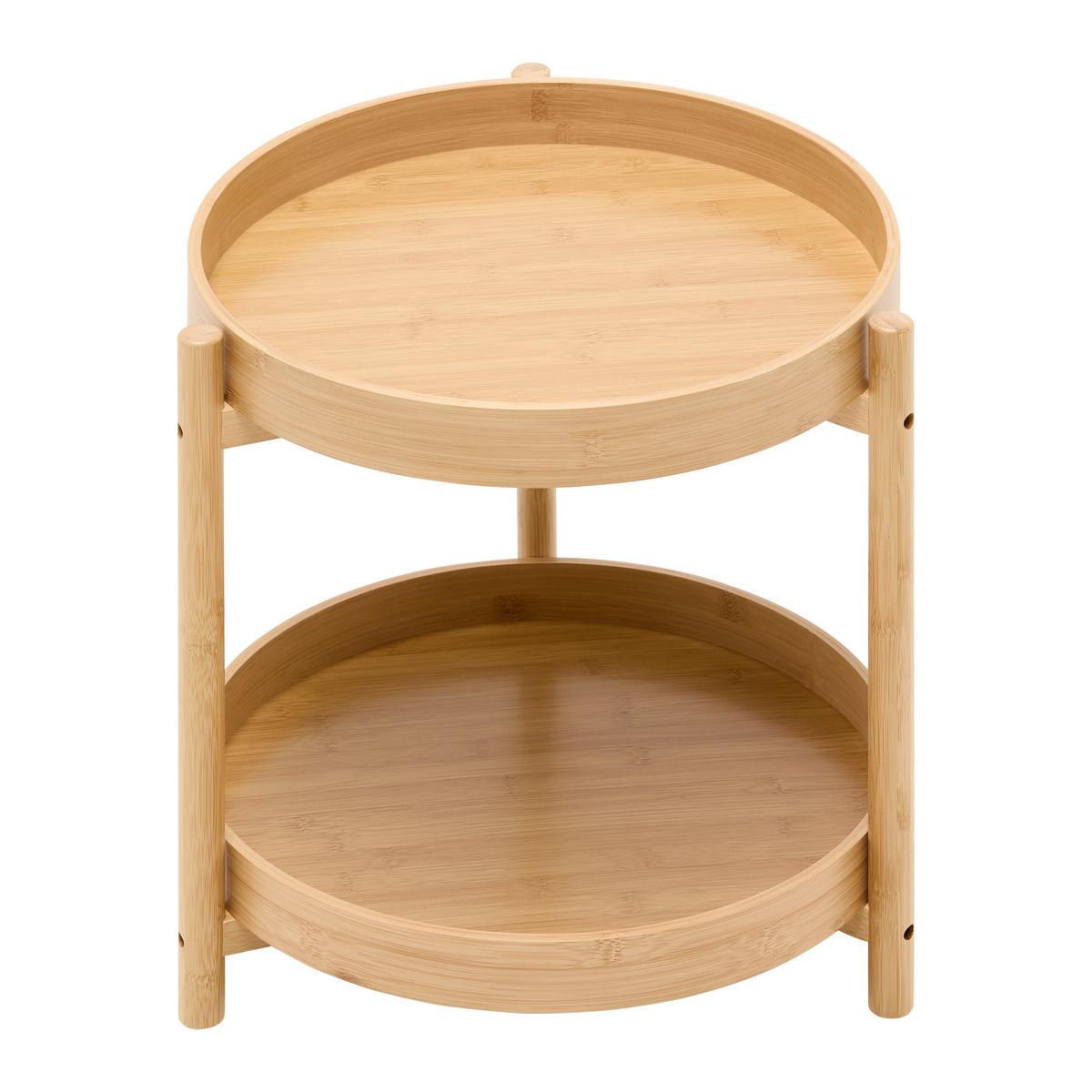 Beistelltisch Viva - Naturfarben, Natur, Naturmaterialien/Holzwerkstoff (42,5/47/42,5cm) - Mömax