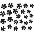 Wanddeko Flower Schwarz - Schwarz, MODERN, Kunststoff (10,5/16,8cm) - Mömax modern living Wanddeko Flower Schwarz - Schwarz, MODERN, Kunststoff (10,5/16,8cm) - Mömax modern living