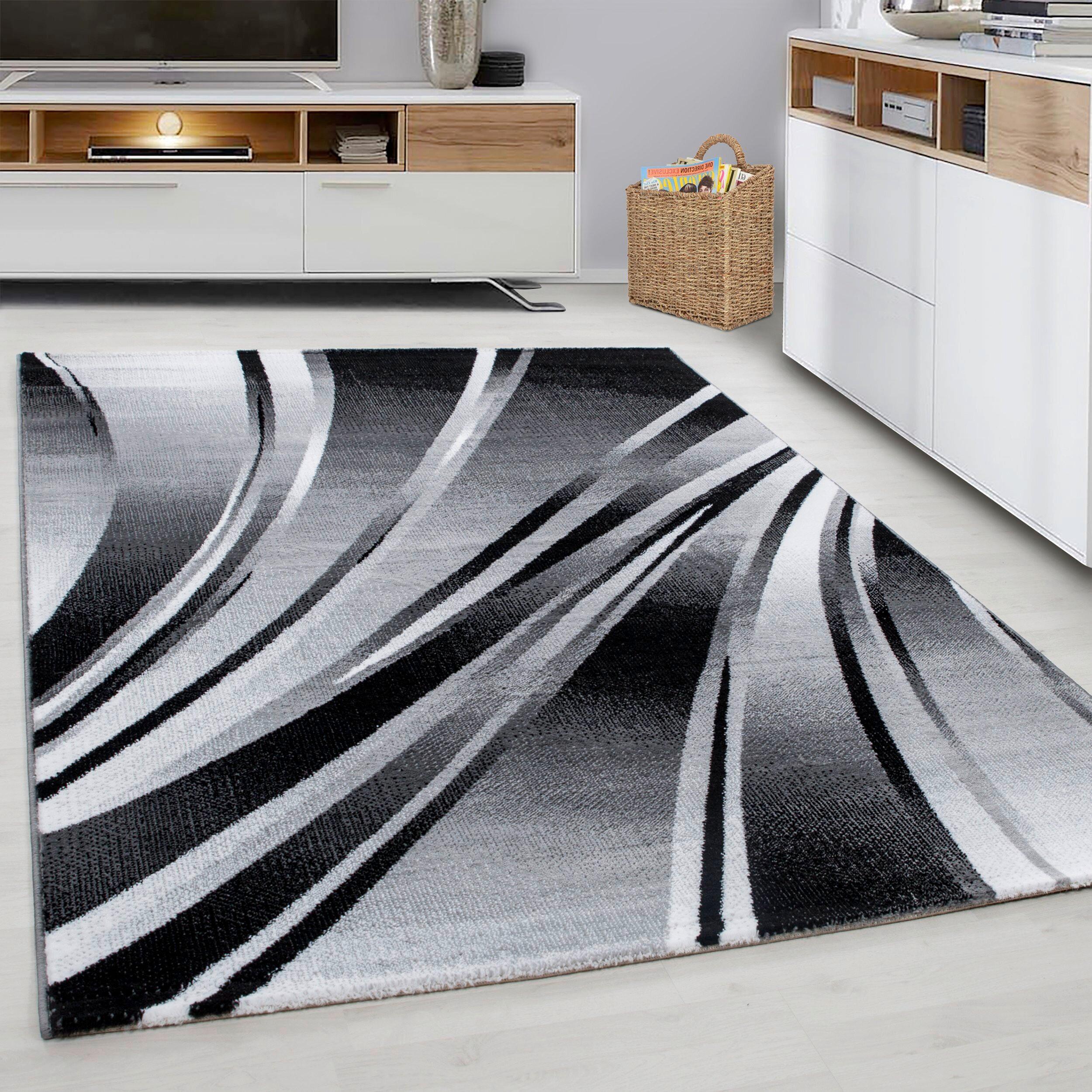 Tekač Parma, Črna, 80x300cm - črna, Konvencionalno, tekstil (80/300cm)