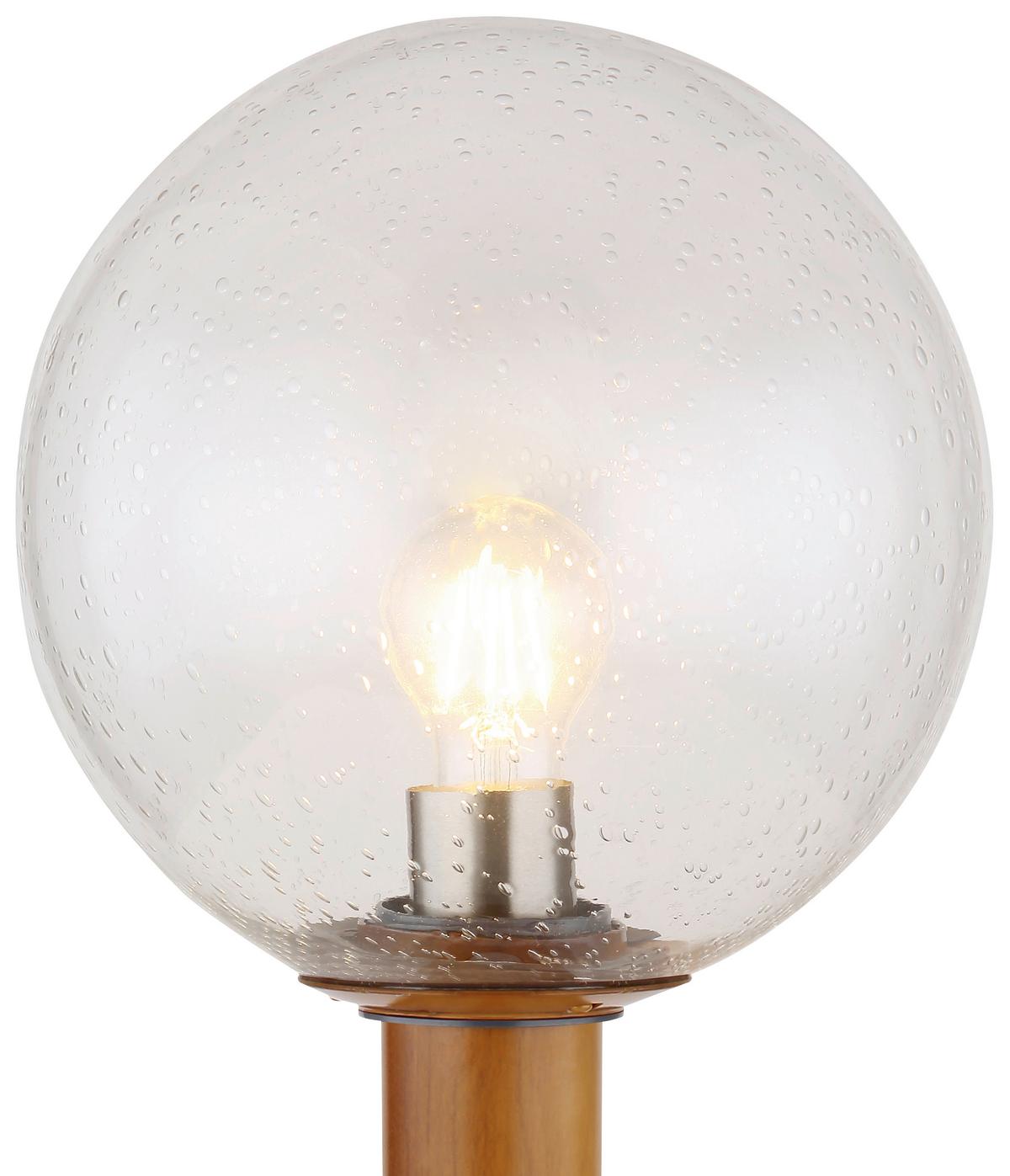 WEGELEUCHTE OSSY - Klar/Naturfarben, Basics, Glas/Metall (25/50cm) - Globo