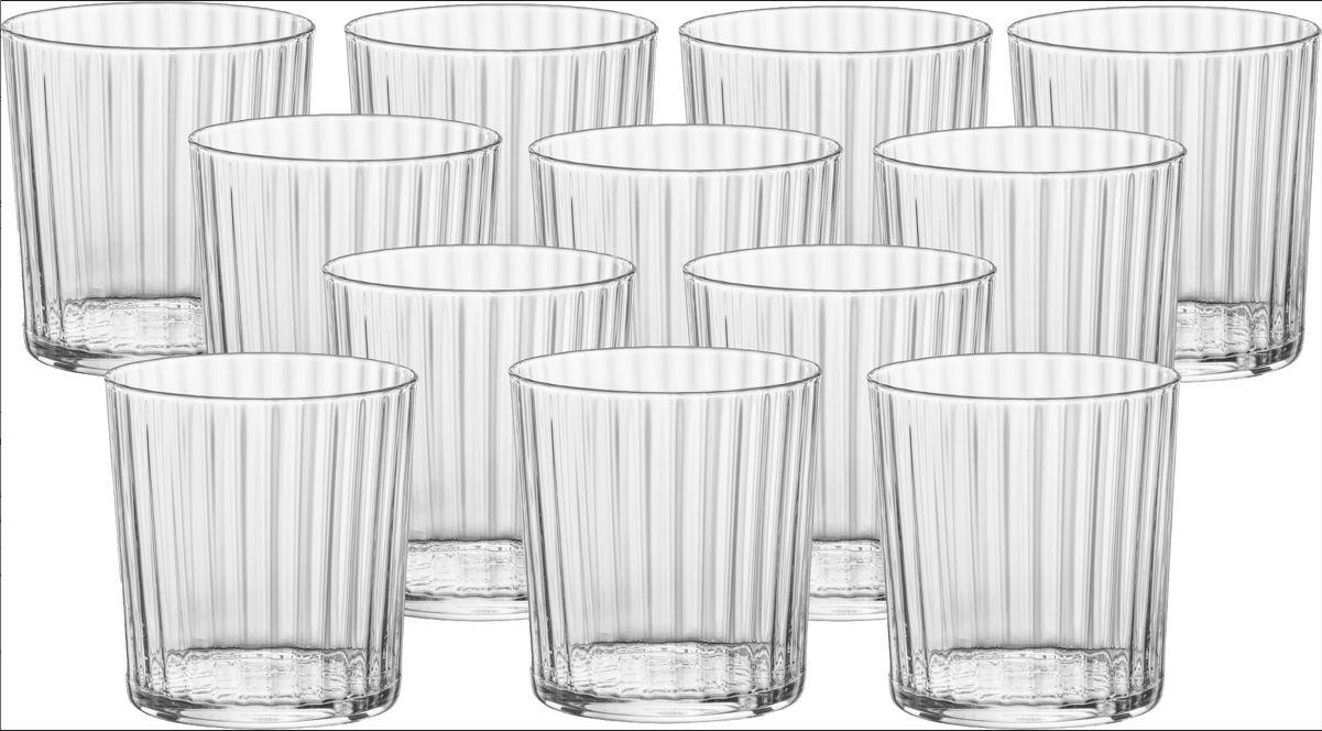 Gläserset Exclusiva Klar,12-teilig - Klar, KONVENTIONELL, Glas (355ml) - Van Well