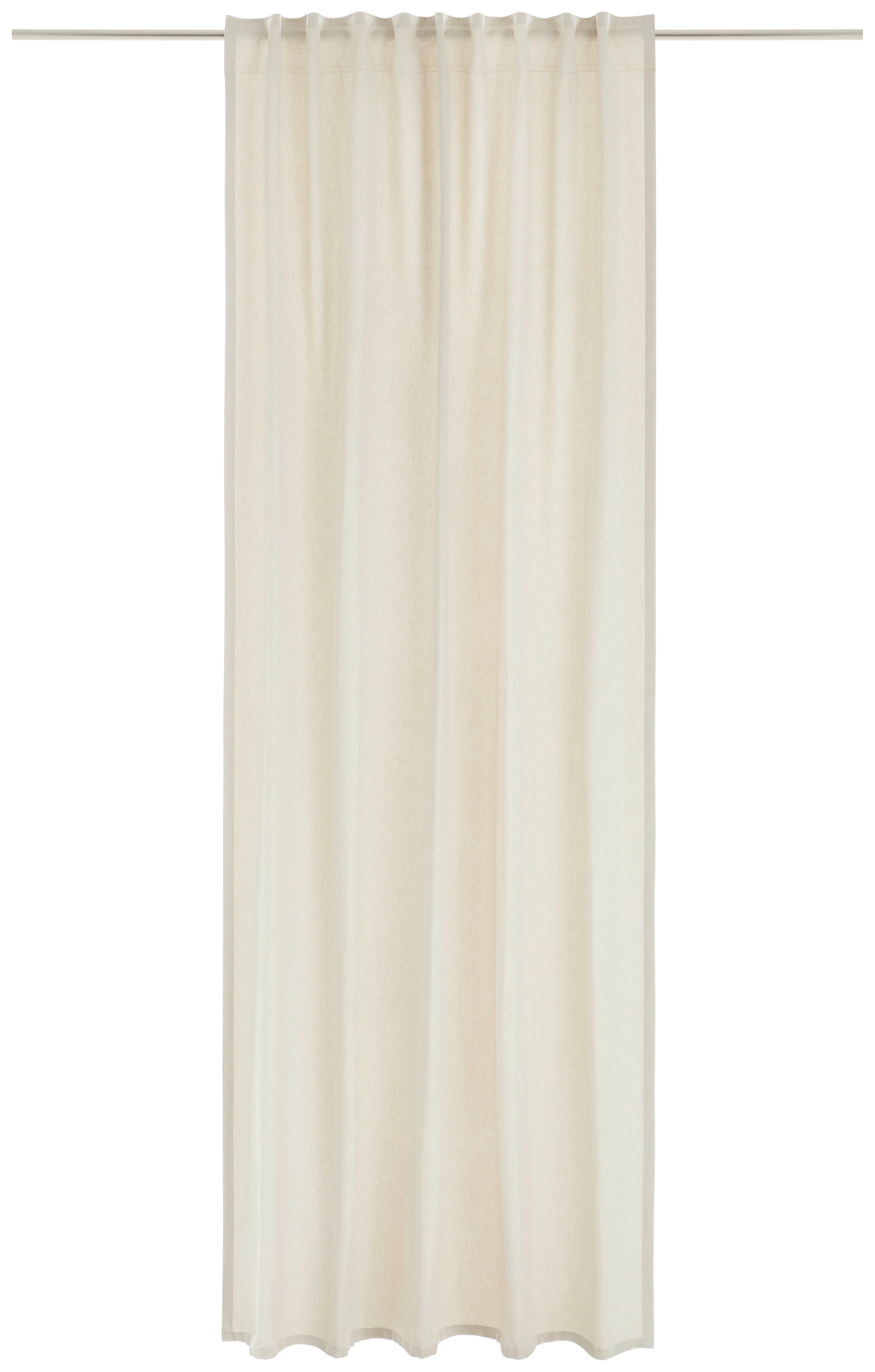 ZASŁONA GOTOWA MERLE - taupe, Basics, tkanina (140/255cm) - Bio:Vio