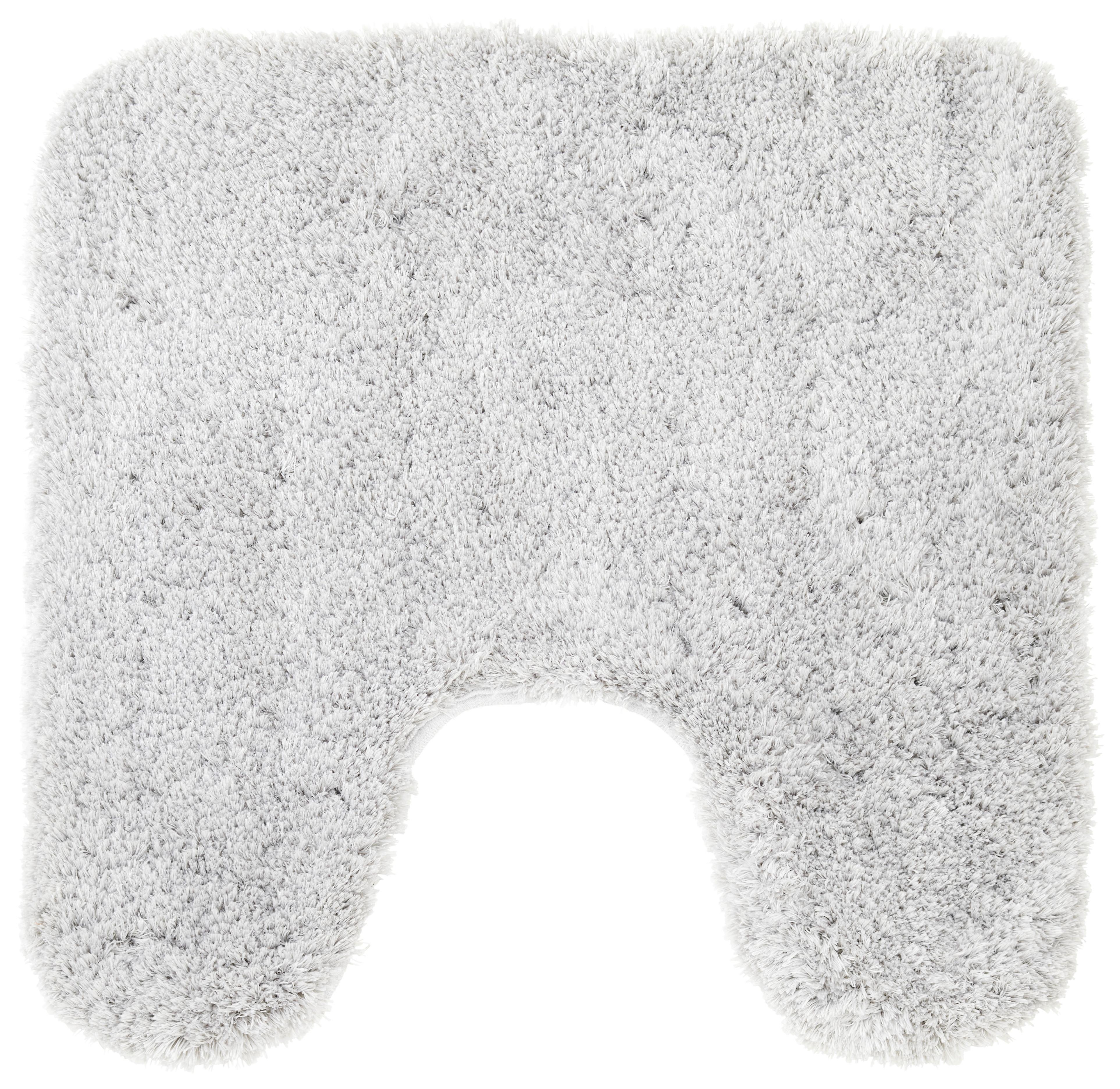 Covoraș pentru WC Chris - gri, textil (50/50cm) - Premium Living