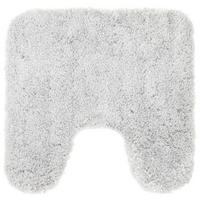 WC-Vorleger Chris Grau ca. 50x50cm - Grau, Textil (50/50cm) - Premium Living