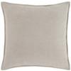Zierkissen Nathi in Taupe ca. 45x45cm - Taupe, Konventionell (45/45cm) - Modern Living
