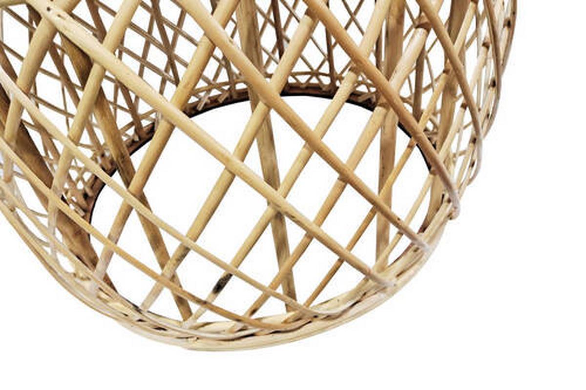 BEISTELLTISCH 693ZM-NTL - Naturfarben, Basics, Holz/Textil (60/40/60cm) - Kayoom