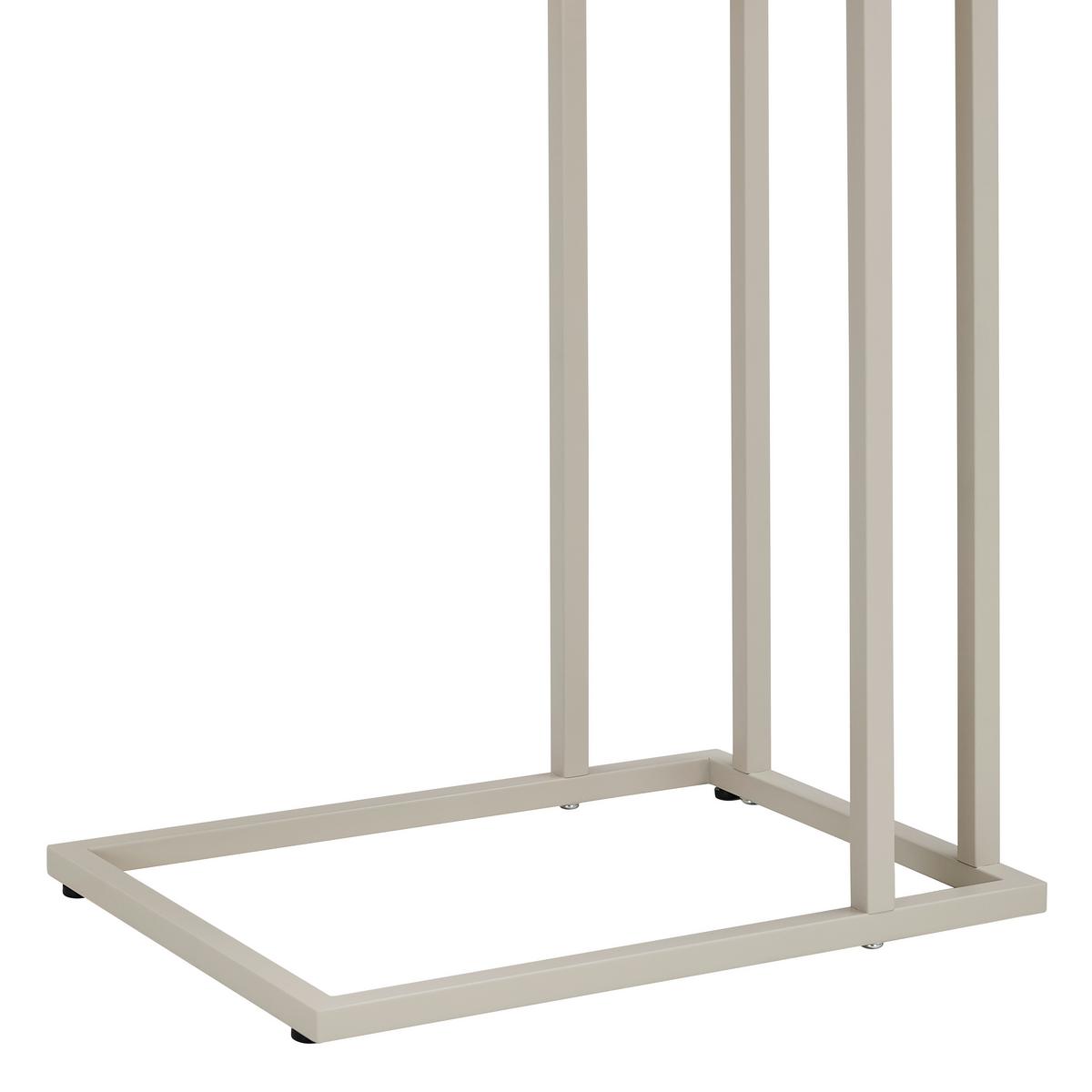 STOLIK BOCZNY ALFIE - kaszmir, Design, materiał drewnopochodny/metal (30/40/60cm) - home24