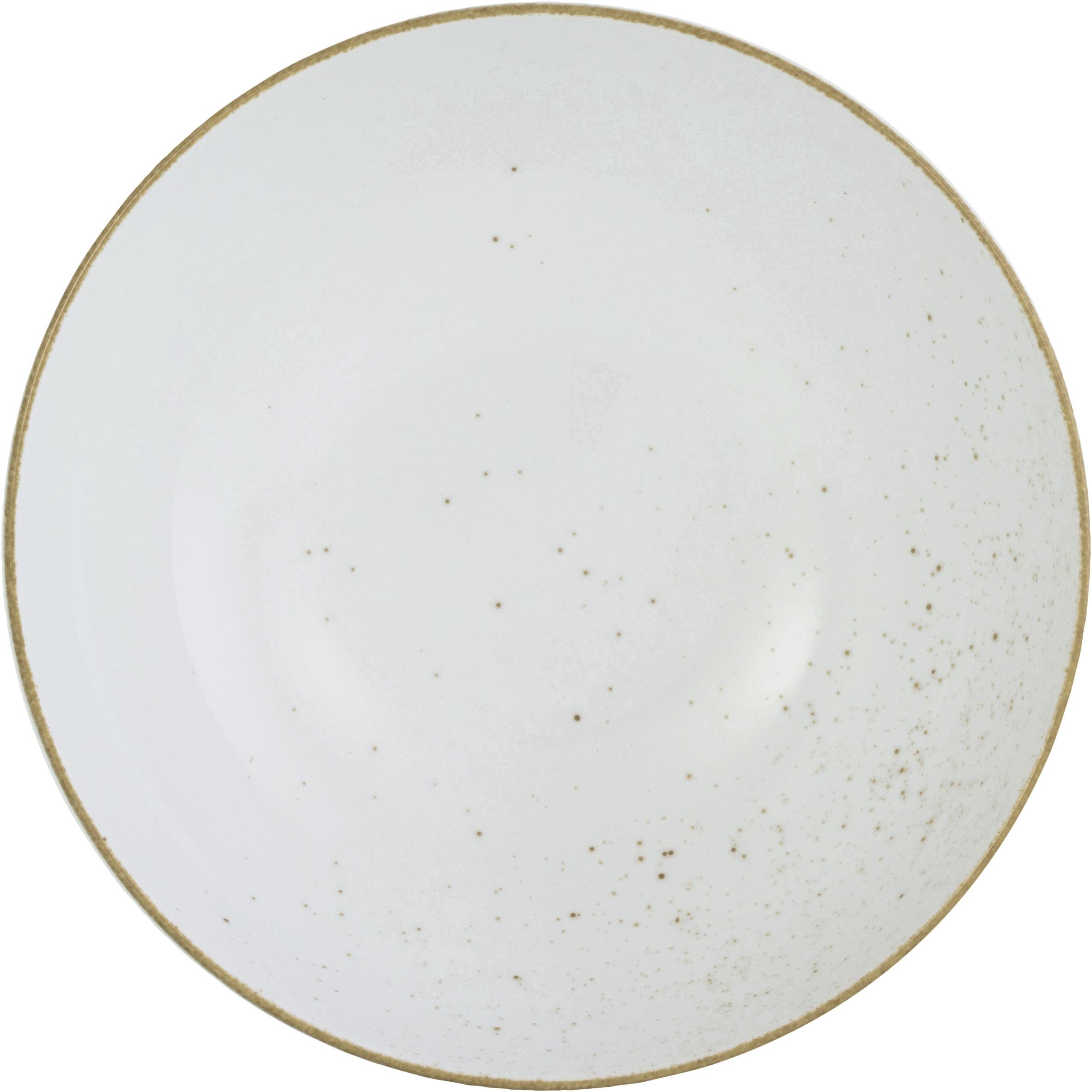 Schale Capri in Weiß - Weiß, MODERN, Keramik (20/20/5cm) - Premium Living