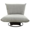 Relaxsessel Cremona Grau - Schwarz/Grau, Design, Textil/Metall (100/78/96cm) - Livetastic