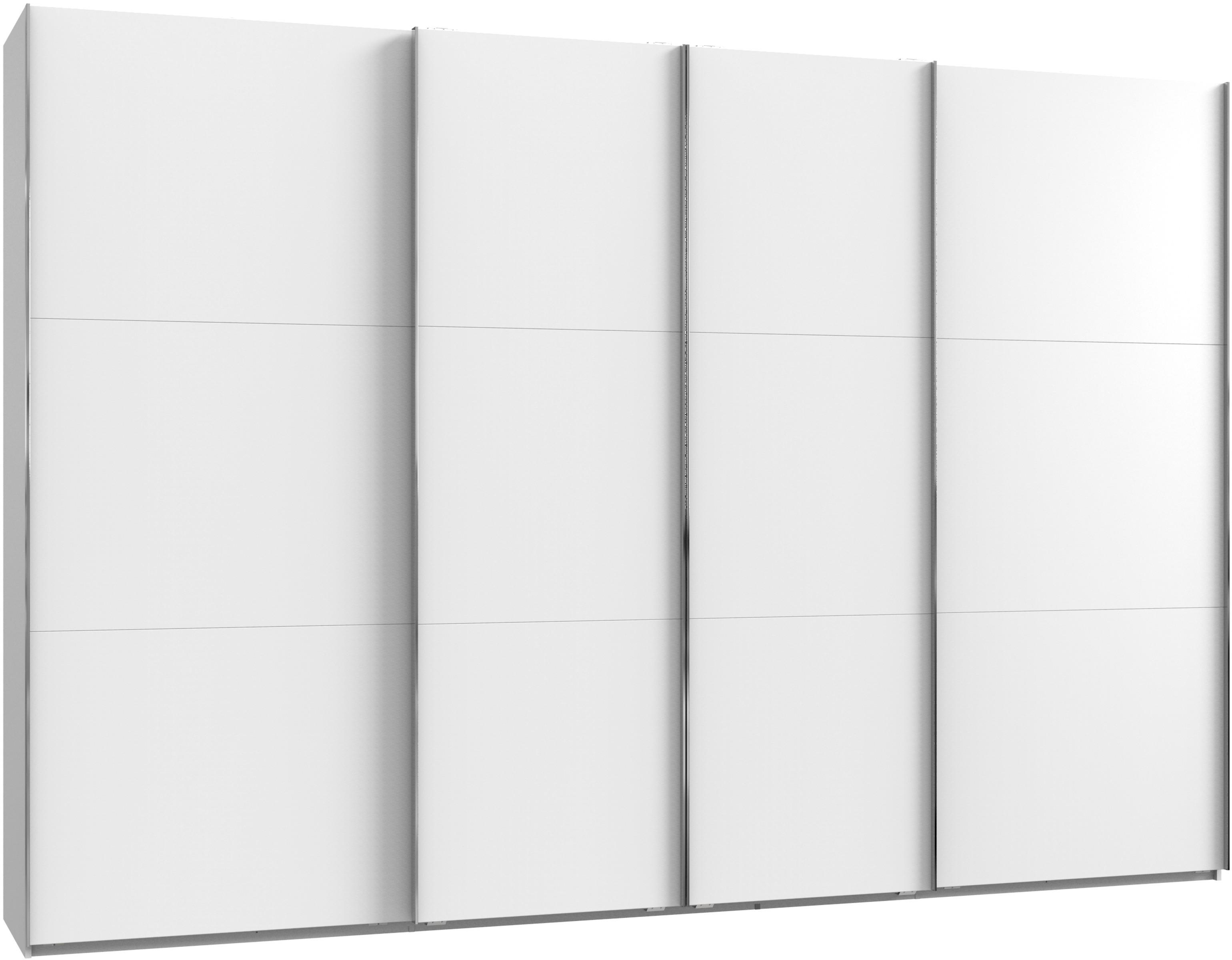 Ormar S Kliznim Vratima Level 36 A - bijela/boje kroma, Moderno, drvni materijal (350/236/65cm) - Modern Living