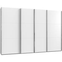 Ormar S Kliznim Vratima Level 36 A - bijela/boje kroma, Moderno, drvni materijal (350/236/65cm) - Modern Living