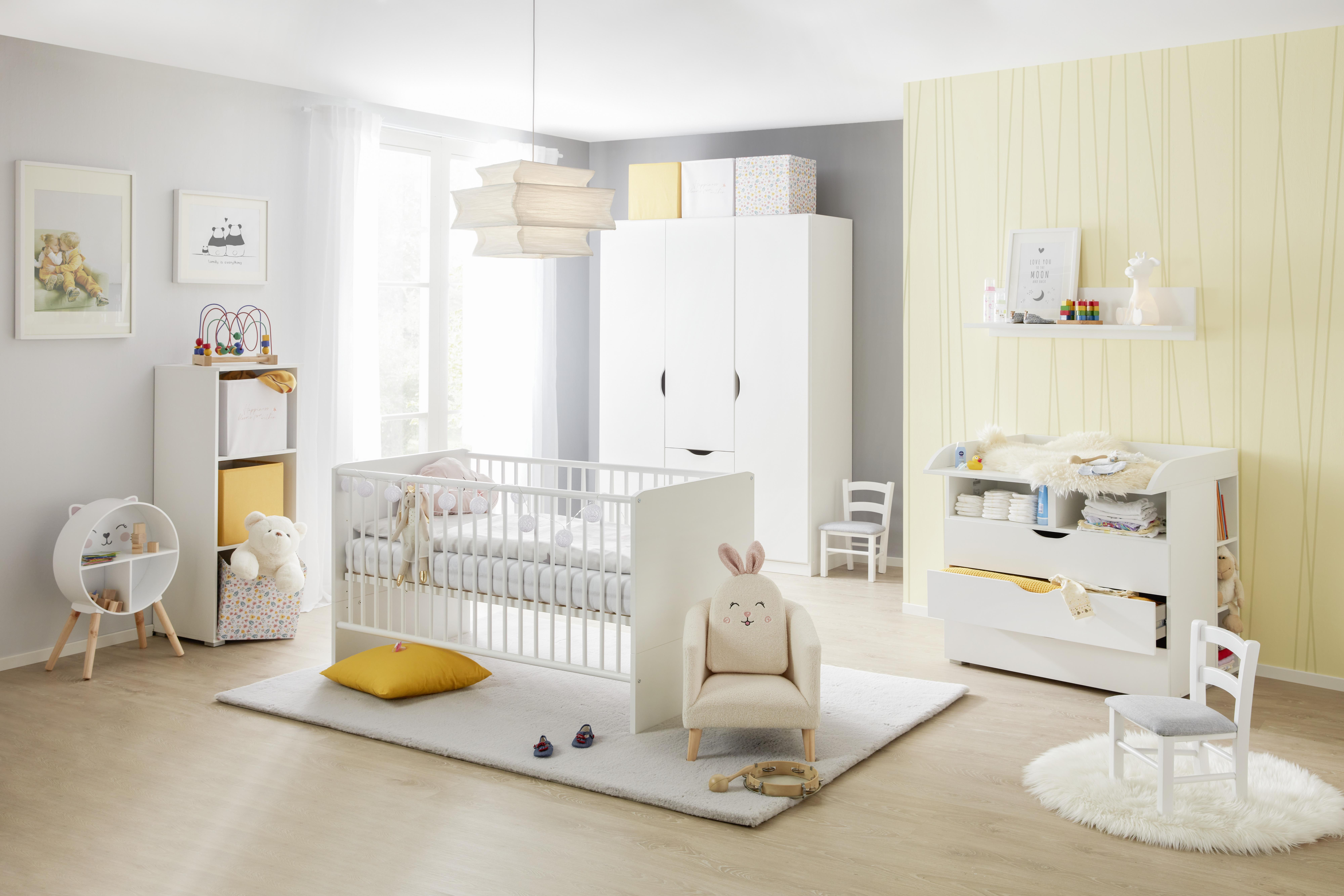 Standregal in Weiss - weiss, Holzwerkstoff (47/119/42cm) - Premium Living
