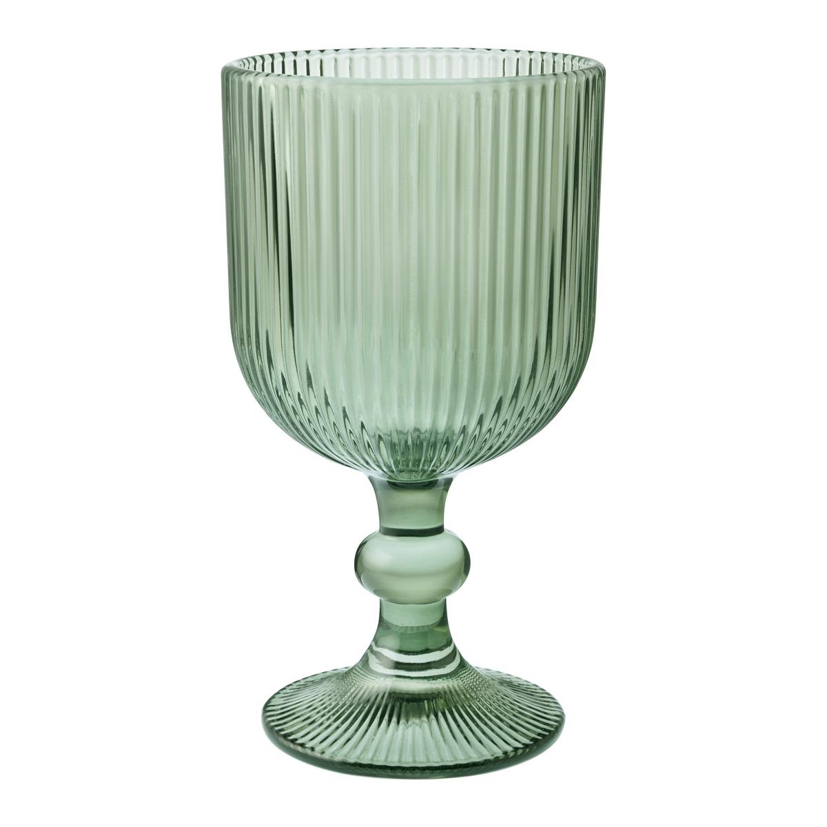 Pahar pentru vin 4/1 Ivana cca. 370 ml - roz aprins/albastru, Konventionell, sticlă - Mömax