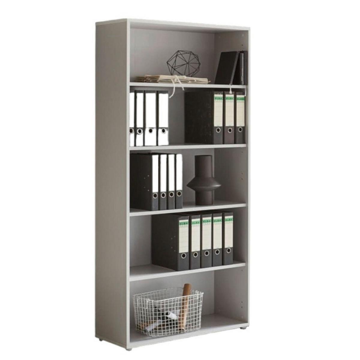 AKTENSCHRANK OFFICE EDITION - SW SET 1 HOCH - Hellgrau, MODERN, Holzwerkstoff (168,8/185,6/33cm) - MID.YOU