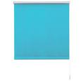 Klemmrollo Thermo in Petrol, ca. 90x210cm - Petrol, Textil (90/210cm) - Premium Living