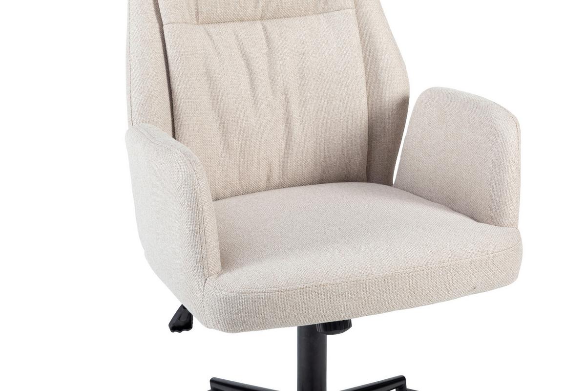 Uredska Stolica Amara - crna/krem, Lifestyle, metal/tekstil (59/85-93/60cm) - Modern Living