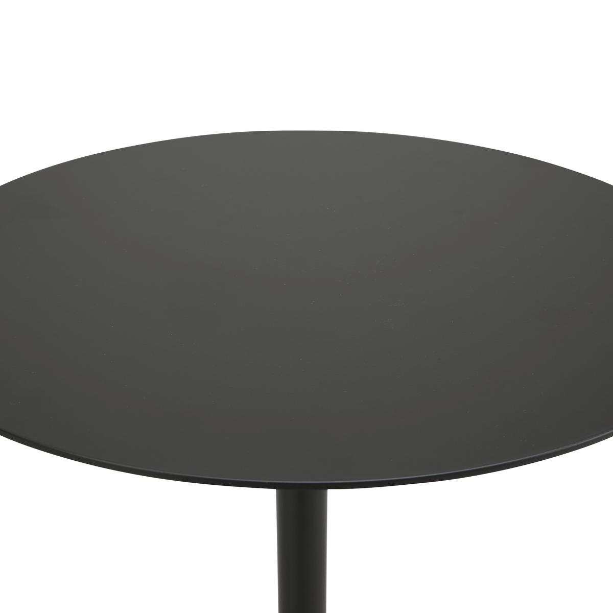 Beistelltisch Rod Dunkelgrau - Dunkelgrau, MODERN, Metall (35/35/53cm) - Mömax