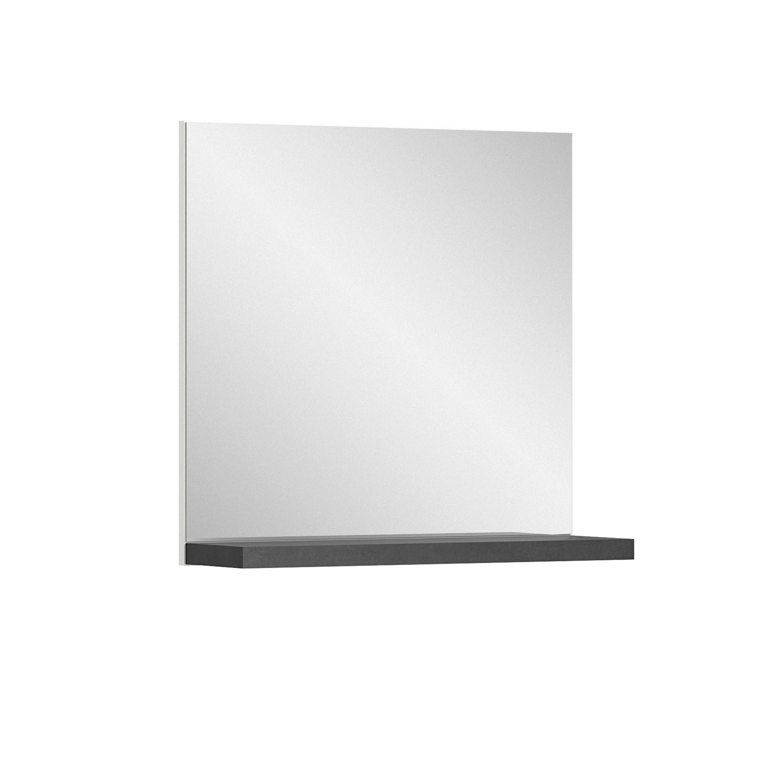 Wandspiegel Shoelove in Grau - Grau, MODERN (60/59/18cm)