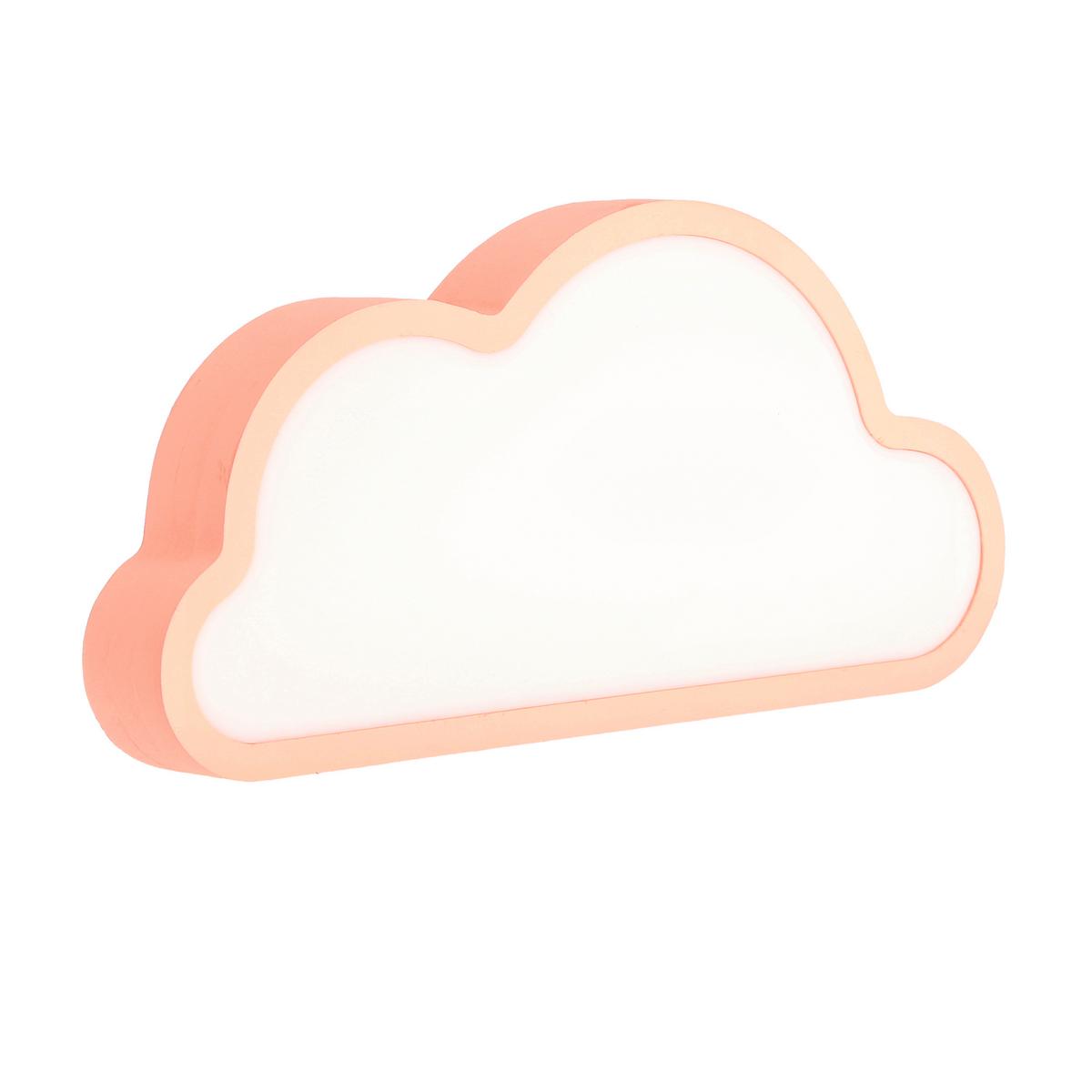 Dječja Stolna Svjetiljka Cloud - pink, Basics, drvni materijal/plastika (31/3.5/15cm)